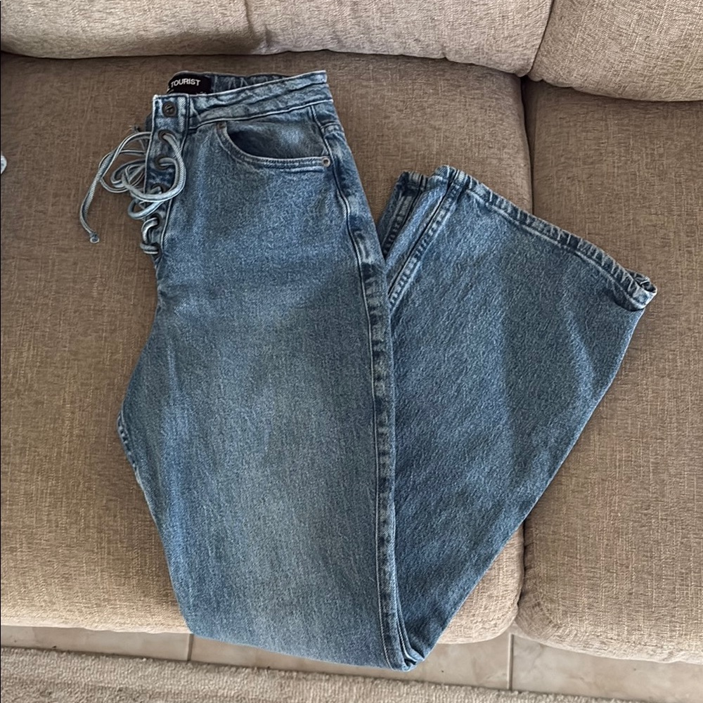 Forrest Blue Flare Denim Jeans